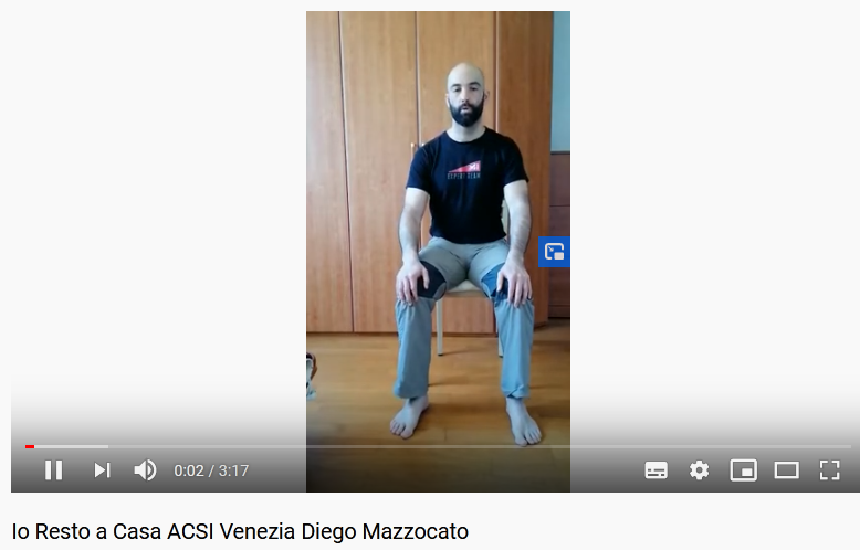 Io Resto a Casa ACSI Venezia Diego Mazzocato