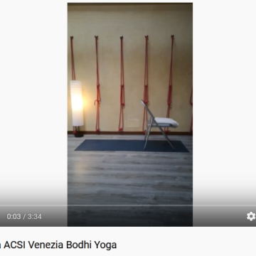 Io Resto a Casa ACSI Venezia Bodhi Yoga – Video