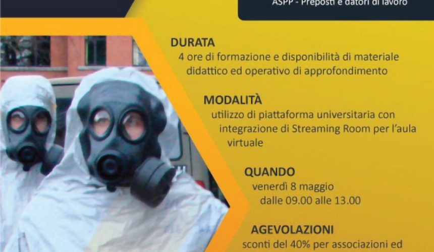 Corso Rischio Bilogico Covid-19