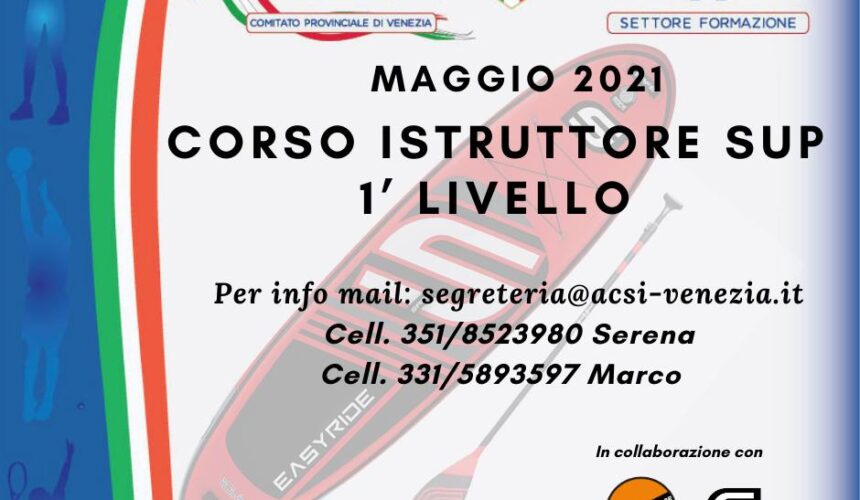 Corso Istruttore SUP 1° Livello